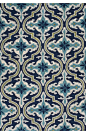 现代风格浅蓝色地毯贴图