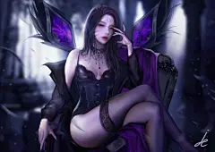 虚空之女 原画 同人卡莎性感美女4k游戏壁纸_认准梦想素材社整理更新