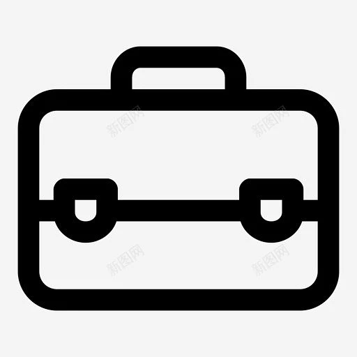 公文包手提包随身携带图标 隔间 icon 标识 标志 UI图标 设计图片 免费下载 页面网页 平面电商 创意素材-花瓣网
