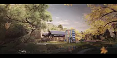天刀手游摄影/微博:和小智死磕到底/古风场景/游戏场景原画