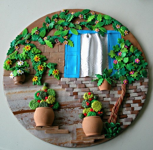 Clay Wall Ornament