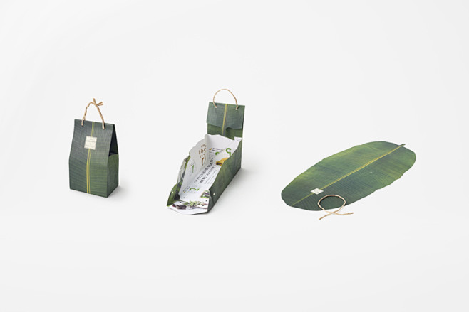 日本nendo工作室——香蕉原生态包装设...