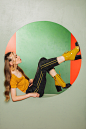 colors Creativity Fashion  orange shoes Style