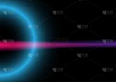 抽象背景墙纸背景蓝色光波空间数字艺术概念矢量插图EPS10