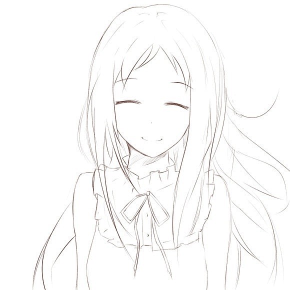 #线稿#漫画卡通人物绘画 平面 灵感 素...