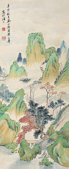 彼岸蒹葭123采集到山水画