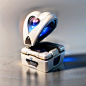03549-4137106045-Game icons,(((heart-shaped_box))),sci-fi style,Mechanical,gear,no humans,still life,simple background,blue theme,white backgroun