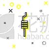 分离着色,排气管,银色,计算机图标,白色,线条,噪声,部分,铬合金,汽车