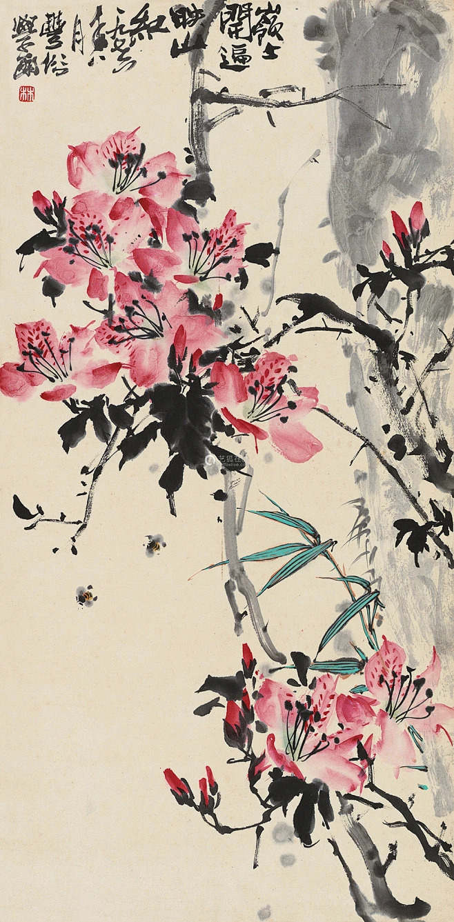 [转载]历代写意花鸟画范作选集（三八）[80幅]-花瓣网