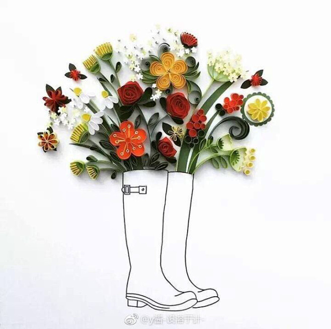 衍纸画