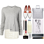 A fashion look from February 2016 featuring long sleeve sweaters, Proenza Schouler and d orsay flats. Browse and shop related looks.