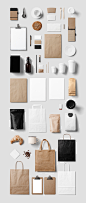 Coffee Stationery Mock-Up : Coffee Branding / Stationery Mock-up based on professional photos. 50 different items. Easy to use with smart objects. Just open the psd file and place your design. Free font release coming soon.
