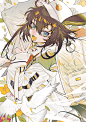 明日方舟#阿米娅
画师：八坂犬
@不是可爱鬼