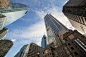 Low angle view of skyscrapers in Philadelphia by Andriy Prokopenko on 500px