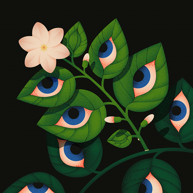 Blooming eyes : Bloo...