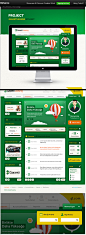 Garanti Leasing Intranet on Behance