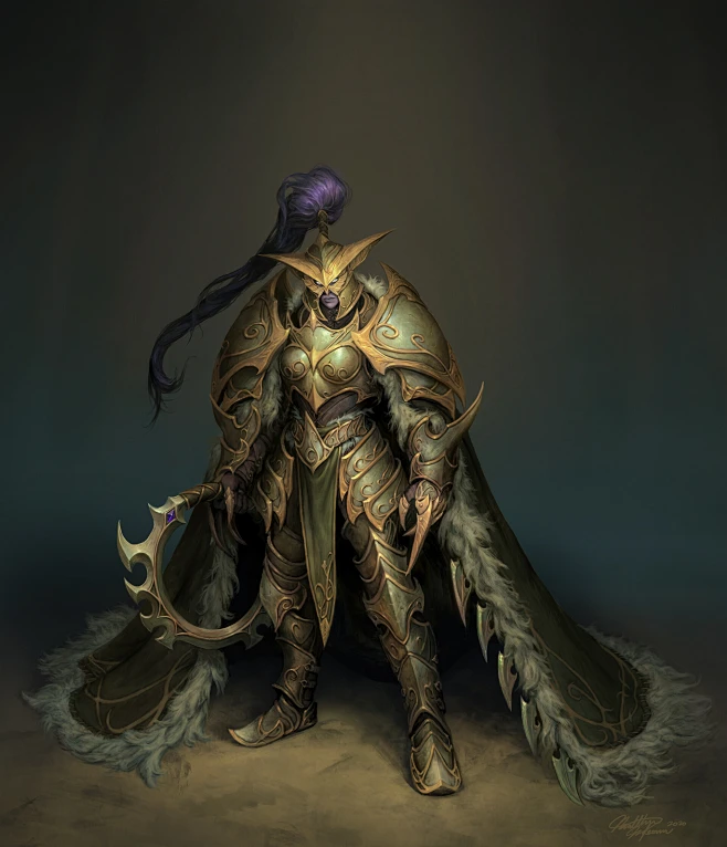 Warden (Personal Art)-花瓣网