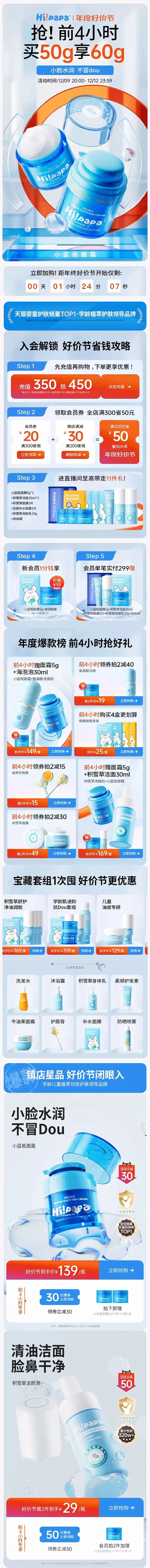 hipapa海龟爸爸 母婴用品 婴儿洗浴...