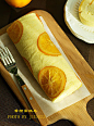 香橙蛋糕卷做法：<br/>一、糖渍橙片做法：…