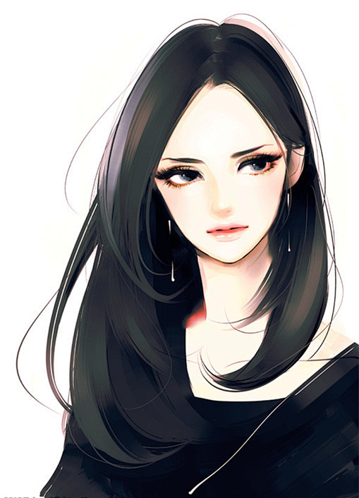 中分长发女子