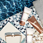 Ready for the long weekend? Hydrate and enhance for the ultimate poolside glow. #SoleildelaMer