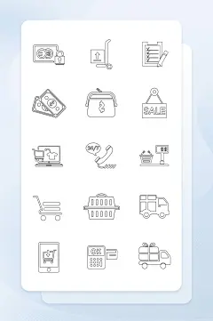 购买电商程序专用图标