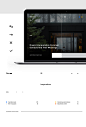 UI ux concept Webdesign minimal ArtDirection inspiration portfolio studio