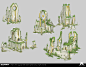 Phoenix Point : Legacy of The Ancients , George Marnero : Concepts for props ,buildings and level design for Phoenix Point: Legacy of the Ancients DLC