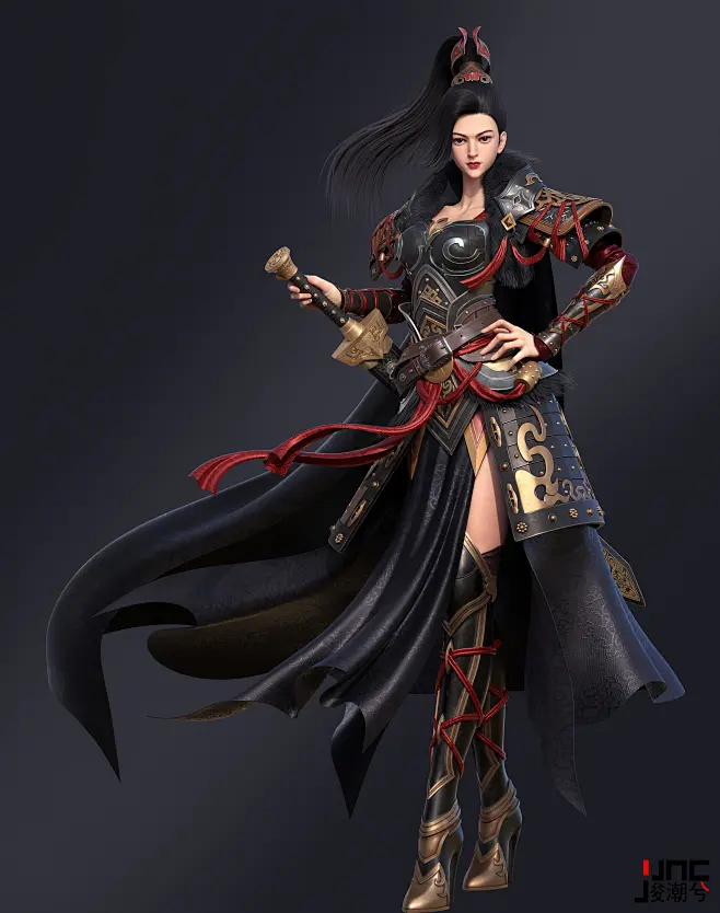 《女武将》-花瓣网