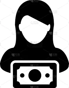 人,侧面像,计算机图标,头像,女性,商务,女商人,符号,投资,支撑