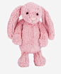 英国害羞粉色毛绒布兔子 设计图片 免费下载 页面网页 平面电商 创意素材