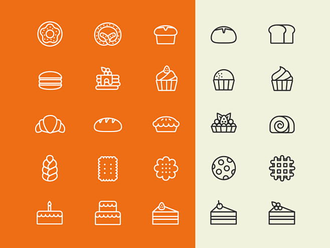 Bakery Icons