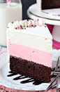 Neapolitan Ice Cream Cake