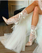 婚礼 新娘 高跟鞋 鞋子