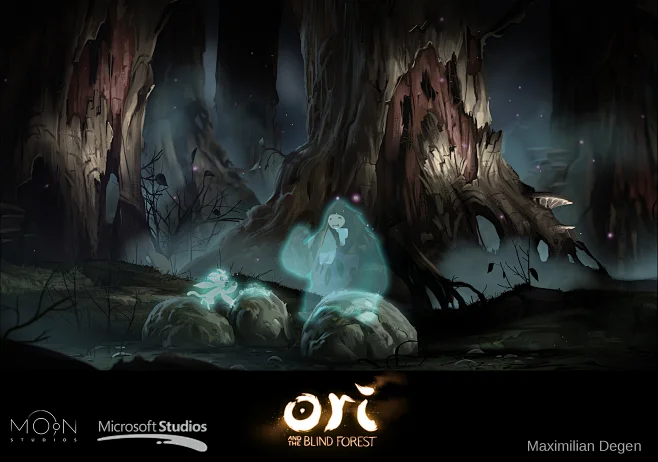 Ori and the Blind Forest, Maximilian Degen : This is a small selection of Artworks and Conceptart I did over the course of 3,5 years at Moonstudios working on our beautiful Game Ori and the Blind Forest. I started off as the only artist on the team in Sep