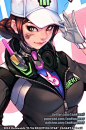 ArtStation - OVERWATCH "D.VA SHOOTING STAR" [PATREON REWARD] , Shin TaeHwan (LenN)