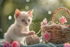 有趣的萌宠小猫咪图片