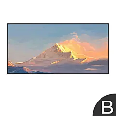 山水风景画客厅沙发背景墙装饰画背有靠山寓意好壁画餐厅床头挂画