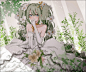 【纯洁的少女】婚纱特辑 : “婚纱”是新娘的象征。很多人都曾憧憬那洁白无瑕的婚纱吧。现在，说到婚纱通常想到的都是白色。但是这个白色婚纱这个印象真正人心，则是在1840年英国的维多利亚女王身穿纯白的婚纱举办婚礼之后。从此，纯白色的婚纱不仅成为了英国国内新娘们憧憬的礼服，欧洲和亚洲地区的新娘们也都非常憧憬。
这次就为大家送上角色们身穿洁白美丽的婚纱的插画作品特辑。