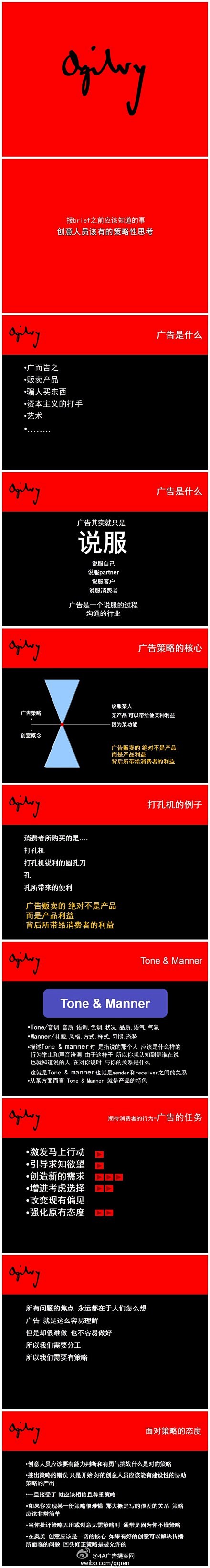 干货：【奥美：创意人员该有的策略性思考】