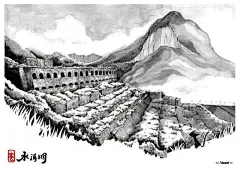 【設計大人物】Nuomi 的插畫旅行地圖---金瓜石 : 前篇曾介紹九份，此篇我們來到了九份的鄰居-金瓜石與水湳洞。1890年，劉銘傳修築基隆與台北之間的鐵路，工人在七堵跨越基隆河之鐵橋時，偶然發現基隆河的沙金，掀起基隆河掏金的熱潮；1893年，沿著基隆河支流而上，發現了小金瓜露頭，此為九份最早發現黃金的地方。隨後又發現大金瓜露頭，從原本的內九份因著大小金瓜露頭，逐漸改為現今我們所稱的名字---金瓜石。|86160|旅遊景點,旅遊,插畫,手繪