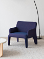 硕古布艺休闲椅设计师沙发创意单人椅客厅卧室北欧网红椅中古家具-淘宝网