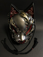 狐面 Gothic Ver.（Metal Red） | HandMade in Japan 手仕事の新しいマーケットプレイス iichi