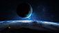 eclipse outer space planets wallpaper (#1586331) / Wallbase.cc