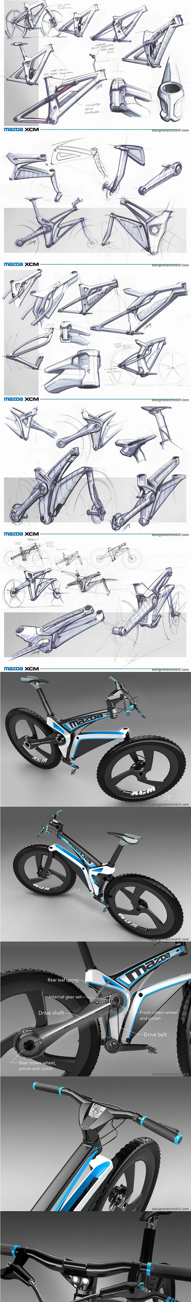 MAZDA XCM 越野自行车设计方案 ...