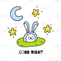  小兔子在花园里渗出