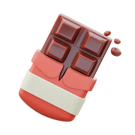 Chocolate Bar  3D Ic...