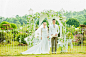 户外婚纱照。来自：婚礼时光——关注婚礼的一切，分享最美好的时光。#婚纱照#