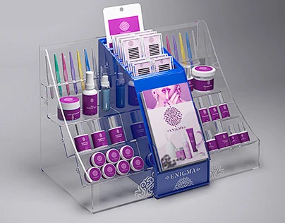 Enigma POSM. Display for cosmetics.-花瓣网