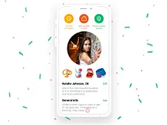 Hi dribbblers, 
This is the shot of my profile for a dating app. There is a few important thing it there such as profile status, account's money and person's gifts. 

Love is in the air 